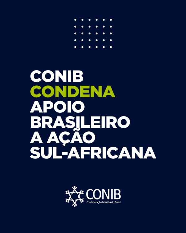 Conib em ação - Fundada em 1948, a CONIB – Confederação Israelita do Brasil é o órgão de representação e coordenação política da comunidade judaica brasileira. 