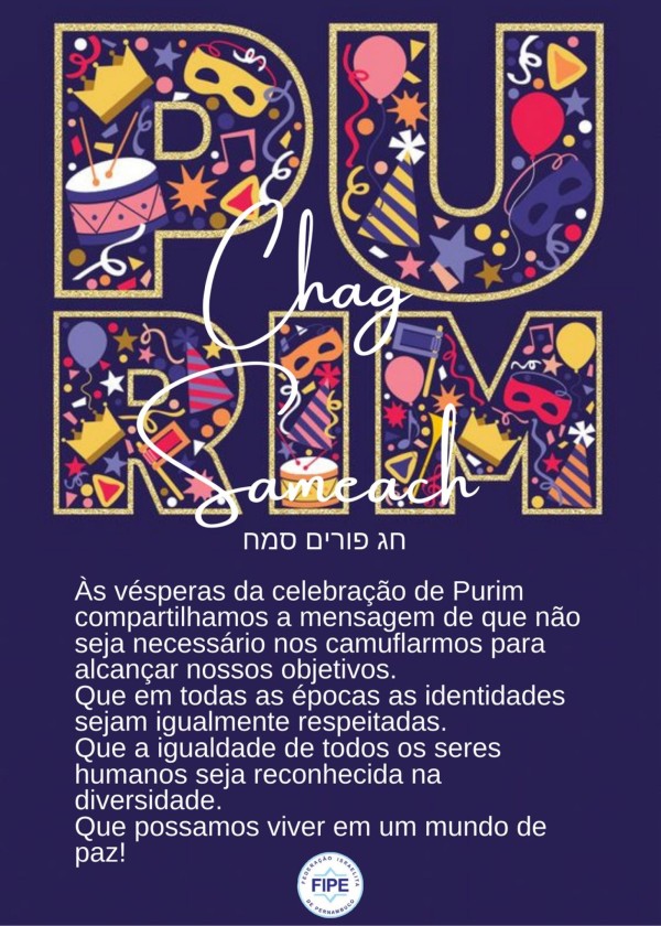 Judaicas - Fundada em 1948, a CONIB – Confederação Israelita do Brasil é o órgão de representação e coordenação política da comunidade judaica brasileira. 