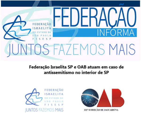 Brasil - Fundada em 1948, a CONIB – Confederação Israelita do Brasil é o órgão de representação e coordenação política da comunidade judaica brasileira. 